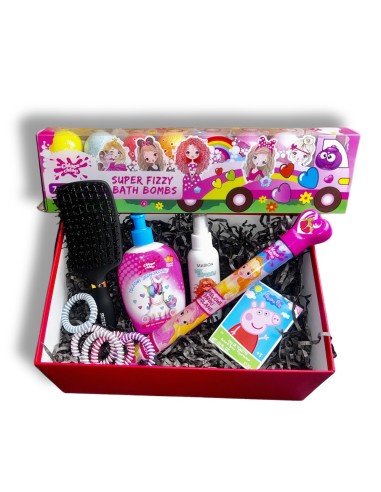 Zestaw Prezentowy dla Dziewczynki Różowa Kraina Kąpieli