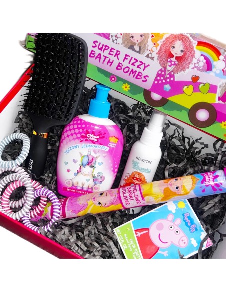 Zestaw Prezentowy dla Dziewczynki Różowa Kraina Kąpieli