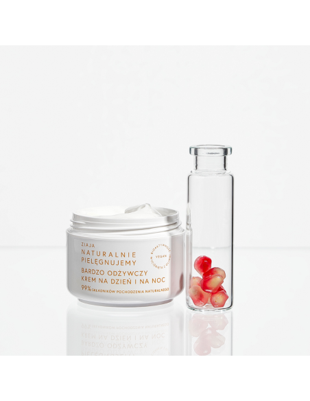 ZIAJA Naturalnie Pielęgnujemy Bardzo Odżywczy Krem na Dzień i Noc 50ml