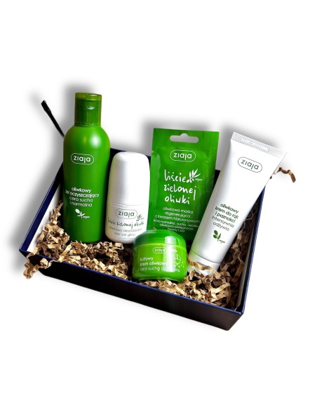 Zestaw Prezentowy Oliwkowa Pielęgnacja 5 Produktów