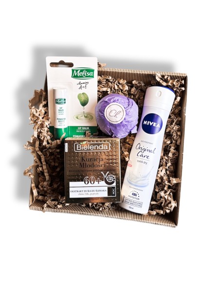 Zestaw Prezentowy dla Babci Dojrzałej Kobiety 4 Produkty Pielęgnacyjne