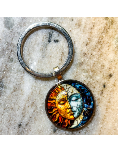 Brelok Słońce i Księżyc