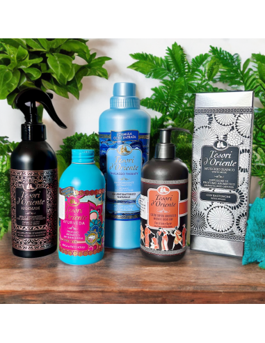 TESORI D'ORIENTE Pakiet TOP 5 Produktów - Aromatyczna Pielęgnacja Domu