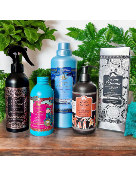 TESORI D'ORIENTE Pakiet TOP 5 Produktów - Aromatyczna Pielęgnacja Domu