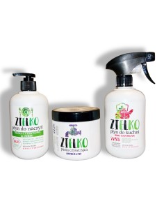 ZIELKO Pakiet Naturalnych Środków Czystości - Czysta Kuchnia