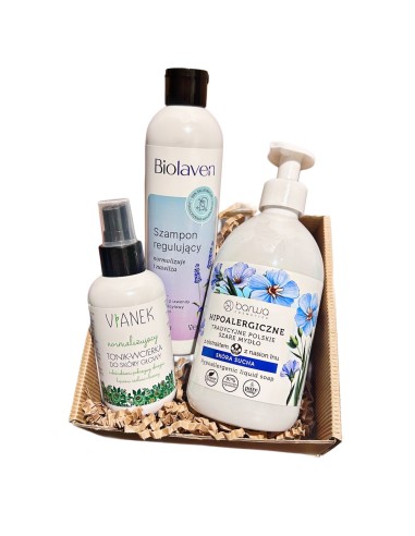 Zestaw Prezentowy Naturalnie Odżywczy Kompleksowa Pielęgnacja Włosów i Skóry