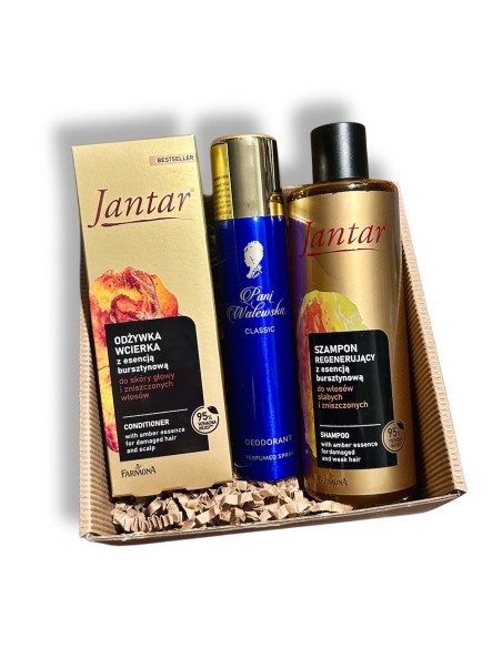 Zestaw Prezentowy Jantar Klasyka Pielęgnacji 3 Produkty