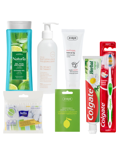 Pakiet Produktów Miesięczne Damskie Zakupy Higieniczne