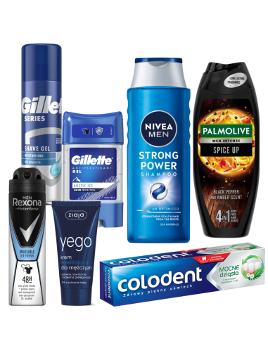 Pakiet Męska Pielęgnacja 7 Codziennych Produktów