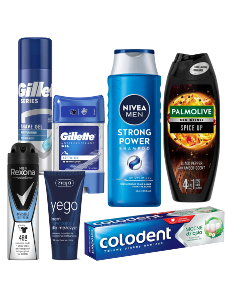 Pakiet Męska Pielęgnacja 7 Codziennych Produktów