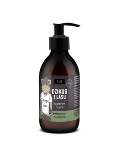 LAQ Męski Szampon 1w1 Wzmacniający Dzikus z Lasu 300ml
