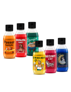 LAQ Czyściopak Mini Shots! Żele pod Prysznic 6x100ml 2