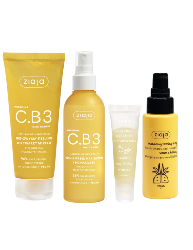 ZIAJA Zestaw Prezentowy Ananasowy Blask