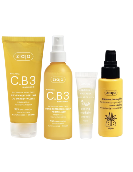 ZIAJA Zestaw Prezentowy Ananasowy Blask