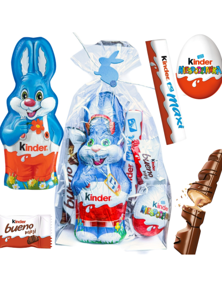 Zestaw Prezentowy Kinder Zajączek Słodki Upominek Wielkanoc