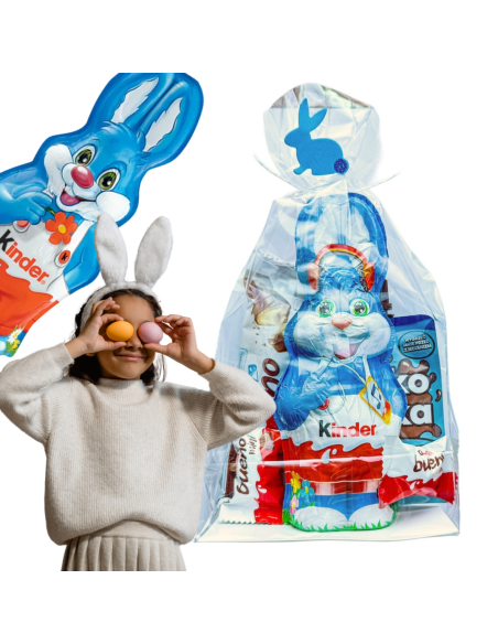 Zestaw Prezentowy Paczka Słodyczy Kinder Zajączek