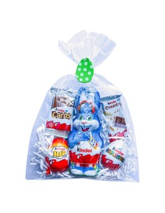 Zestaw Słodyczy Upominek Zajączek dla Dziecka Paczka Kinder