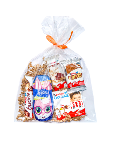 Słodycze Kinder + Wedel Zając Upominek Wielkanocny Dla Dziecka i Dorosłych