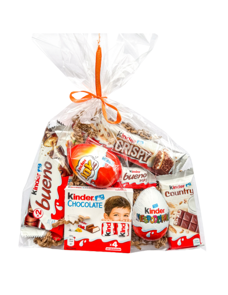 Zestaw Słodyczy Kinder Prezent dla Dziecka, Upominek na Urodziny, Dzień Dziecka, Bez Okazji
