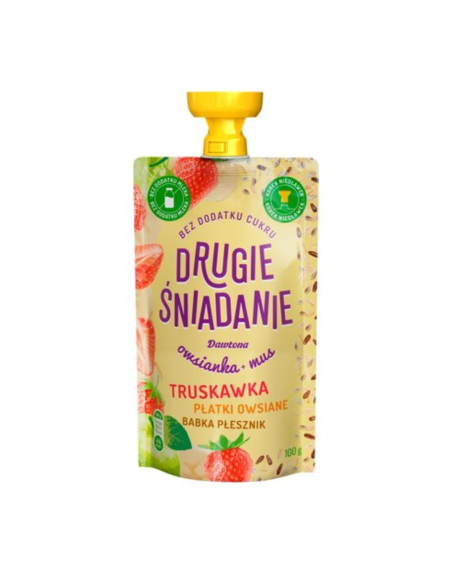 DAWTONA Drugie Śniadanie Owsianka Truskawka 100g