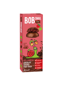 BOB Snail Choco Przekąska Jabłko Truskawka 30g