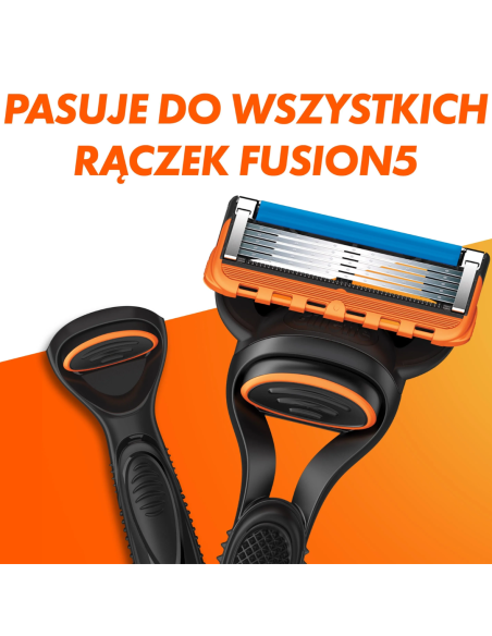 GILLETTE Fusion 5 Wkłady do Maszynki do Golenia 4 sztuki