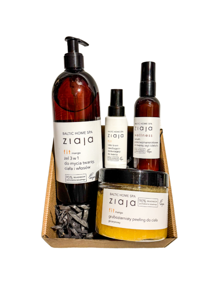 ZIAJA Zestaw Prezentowy Baltic Fit Mango Wellness Pielęgnacja