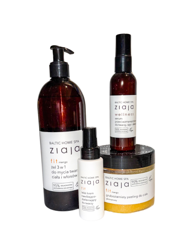 ZIAJA Zestaw Prezentowy Baltic Fit Mango Wellness Pielęgnacja