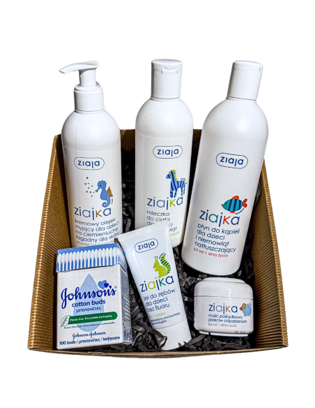 ZIAJA Ziajka Zestaw Kosmetyków dla Dziecka Pełna Pielęgnacja