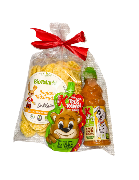 KUBUŚ Upominek dla Dziecka Słodki Prezent Pełen Smaku i Zdrowia