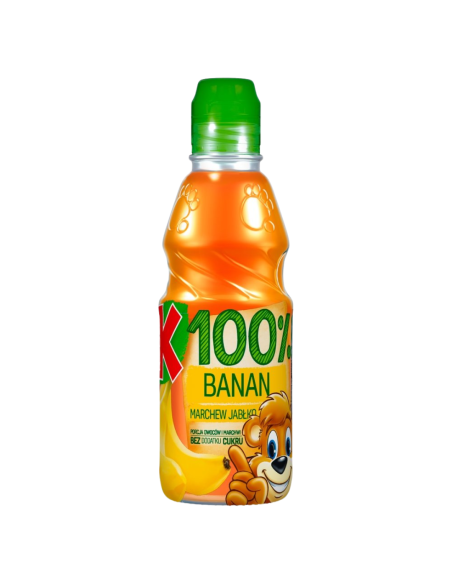 Kubuś Baby Sok 100% Jabłko Banan Marchew 300ml
