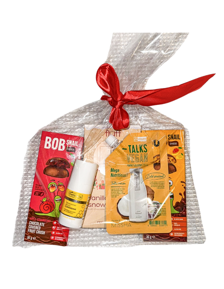 Zestaw Prezentowy Słodka Chwila Relaksu Maseczka Krem Przekąska