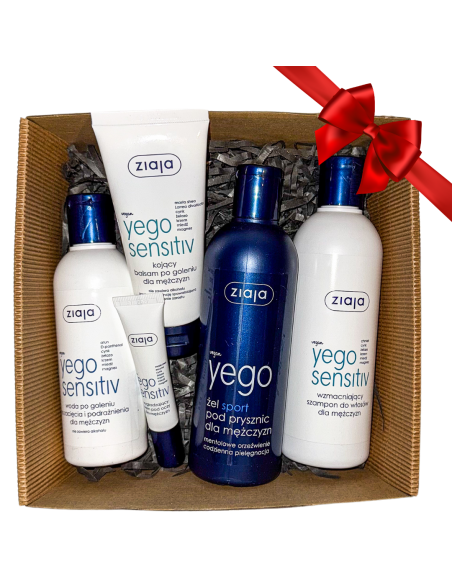 ZIAJA YEGO Zestaw Męskich Kosmetyków Pełna Pielęgnacja