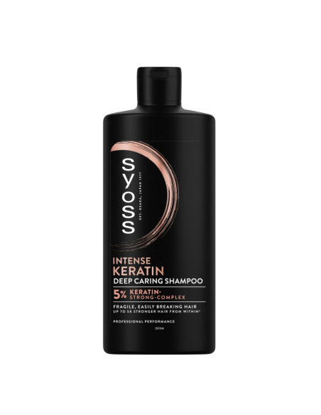 SYOSS Szampon do Włosów Łamliwych Intense Keratin 440ml