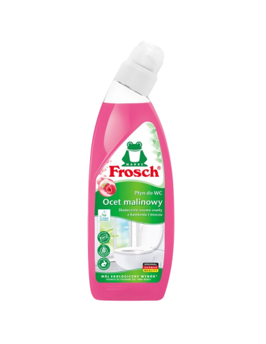 FROSCH Płyn do WC Ocet Malinowy 750ml