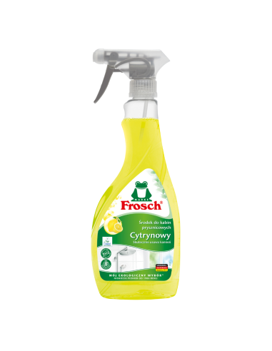 FROSCH Środek do Kabin Prysznicowych Cytrynowy Spray 500ml