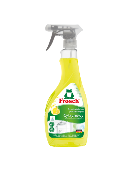 FROSCH Środek do Kabin Prysznicowych Cytrynowy Spray 500ml