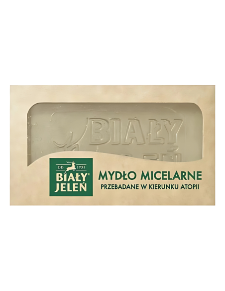 BIAŁY JELEŃ Mydło Glicerynowe Micelarne 100g
