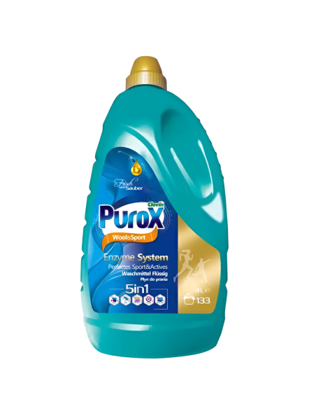PUROX Płyn do Prania Wełny i Odzieży Sportowej Wool & Sport 4l