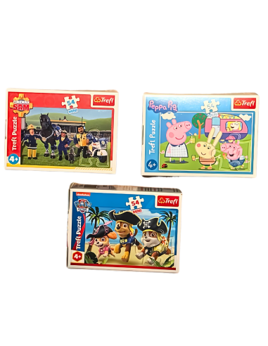 Trefl Puzzle Mini 54 elementów 20x13cm 4+ Losowy Wzór