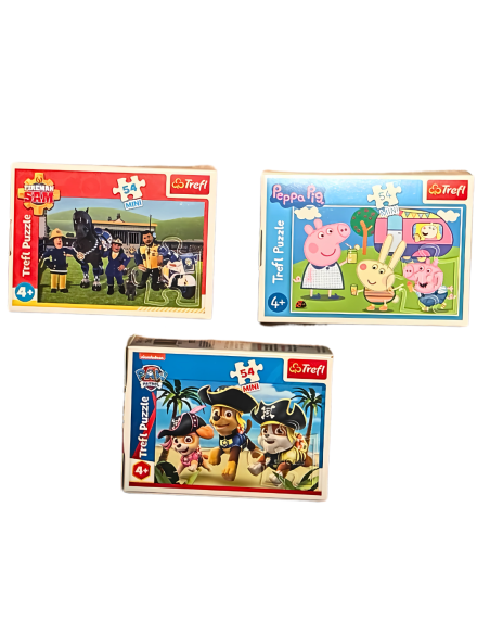 Prezent dla Dziecka Upominek dla Przedszkolaka Puzzle Kolorowanka Przekąska Kinder Jajko