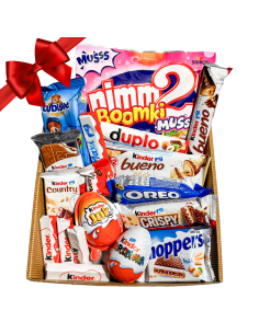 Pudełko Słodkości Paczka Słodyczy Kinder i inne rozmiar XXL