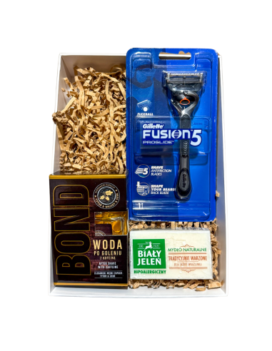 Zestaw Prezentowy na Dzień Ojca Woda po Goleniu, Maszynka