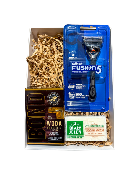 Zestaw Prezentowy na Dzień Ojca Woda po Goleniu, Maszynka