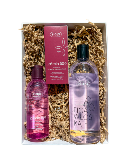 Fioletowa Harmonia Piękna - Zestaw ZIAJA na Prezent z Figą i Jaśminem dla Dojrzałej Kobiety