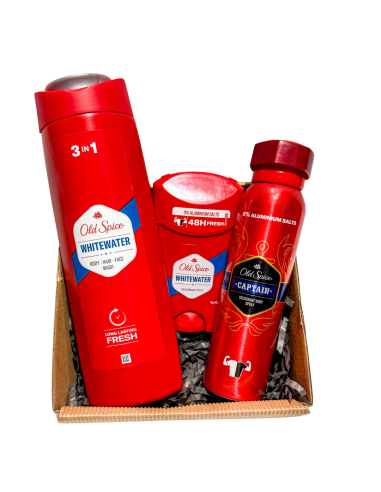 Zestaw Prezentowy Dla Mężczyzny OLD SPICE Idealny dla Taty, Chłopaka, Męża lub Brata