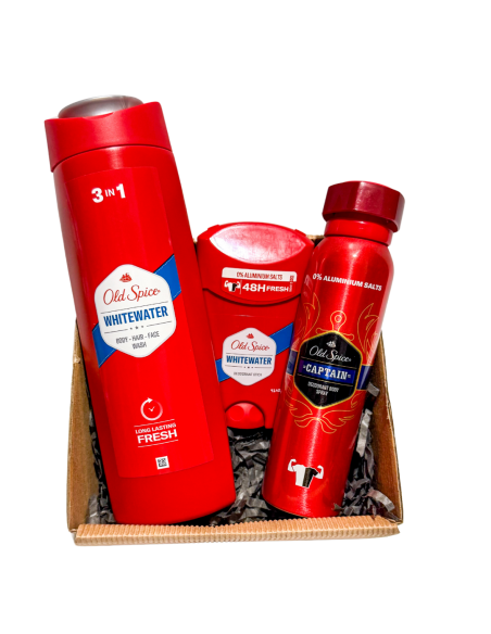 Zestaw Prezentowy Dla Mężczyzny OLD SPICE Idealny dla Taty, Chłopaka, Męża lub Brata