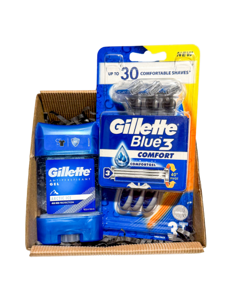 Zestaw Prezentowy Gillette Lodowy Twardziel dla Mężczyzny