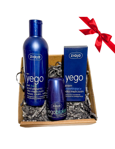 Zestaw Prezentowy dla Niego Ziaja Yego 3 Kosmetyki
