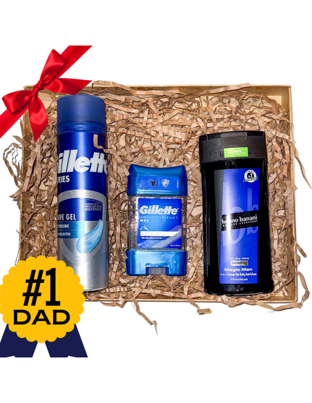 Zestaw Prezentowy dla Mężczyzny - Gładki, Świeży, Niepokorny